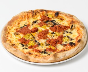 12. Pizza Bolognese